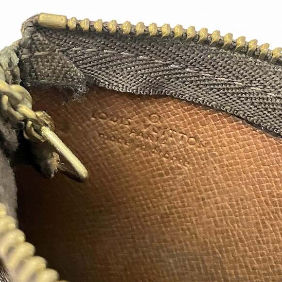 Louis Vuitton Pochette Clé Wallet/Coin Case, Monogram Canvas, M62650, Free Sh... - Picture 4 of 9